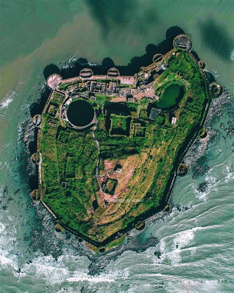 Being Punekar Beautiful Drone View Of Murud Janjira