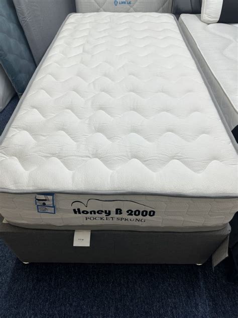 3 0 Honey B 2000 Individually Pocket Sprung Mattress Kaos Beds