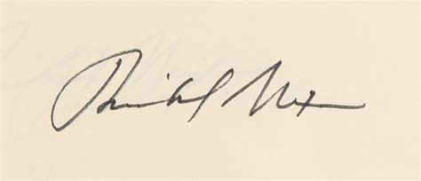 Richard Nixon Signed Book The Real War Rr Auction