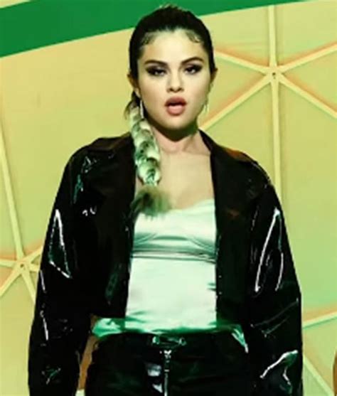 Look At Her Now Selena Gomez Leather Jacket Jackets Creator