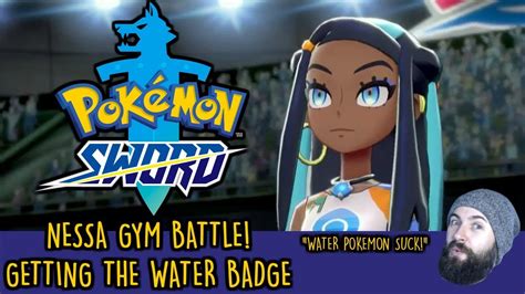 Pokemon Sword And Shield Second Gym Gameplay Water Badge Nessa