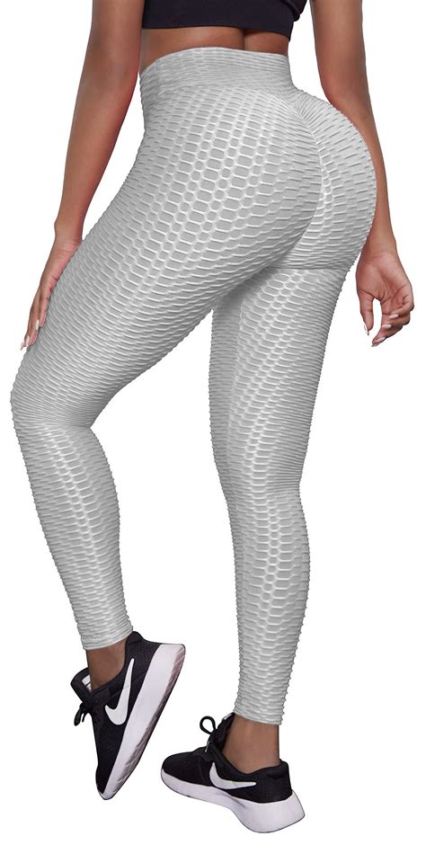 Msicyness Tiktok Trending Leggings Women S High Waist Yoga Pants Ruched Butt Lift Leggings