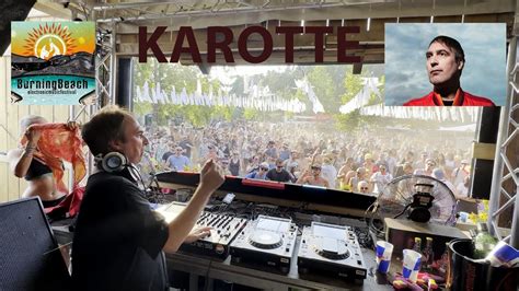 DJ Karotte Live Bei Burning Beach Nasty Am Brombachsee 2023 YouTube