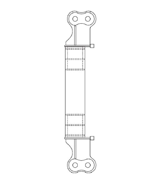 AU Standard Spreader Bar End Caps Ranger Lifting