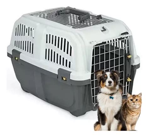 Transportadora Canil Perros Gatos Italiana Skudo Open Cuotas Al