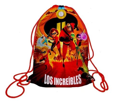 Morralito Dulcero Bolo Fiesta Infantil Los Increibles Meses Sin