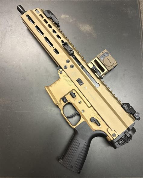 B T Apc Limited Pistol Coyote Tan With Billet Receiver