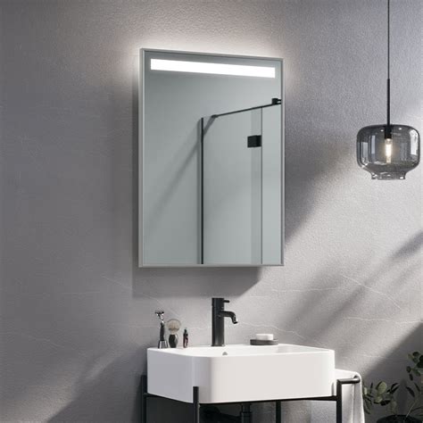 Miroir Led Encadr En Aluminium Energy Ruke