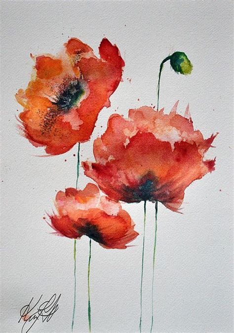 Watercolor Flowers Tutorial Watercolor Projects Watercolor Flowers Paintings Abstract