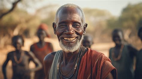 Retrato de um velho em vista frontal Foto Grátis