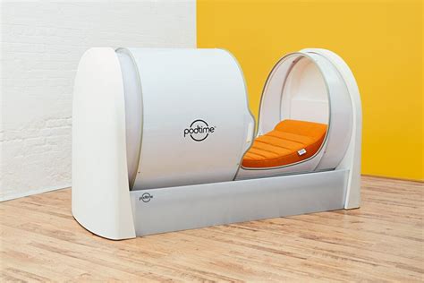 Premium Pod Luxurious Sleeping Comfort Podtime Pods Curved Bed Sleeping Pods