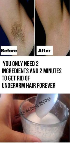 Remove Underarm Hair Naturally Unwanted Hair Removal Underarm