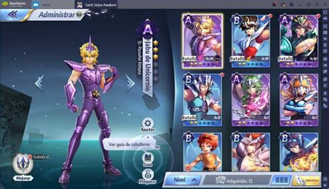 Cómo Rerollear por los Mejores Personajes en Saint Seiya Awakening