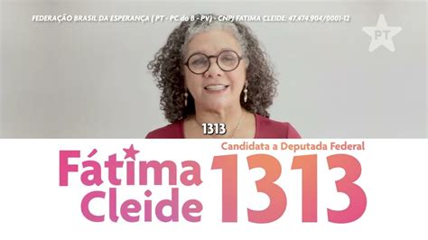 F Tima Cleide A Deputada Federal Do Lula Youtube