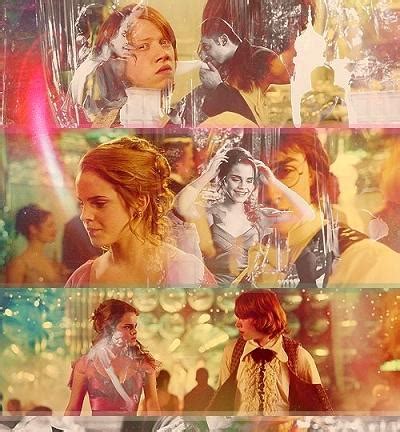 Ronmione Loveteam: Ron and Hermione in Yule Ball