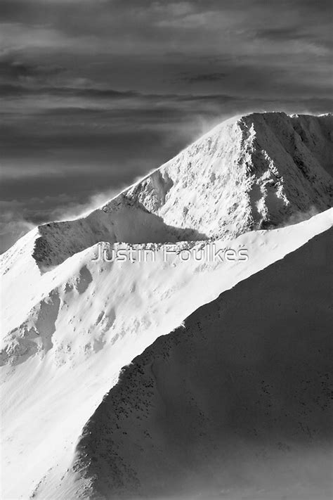 Winter Sunrise Ben Nevis Scotland By Justin Foulkes Redbubble