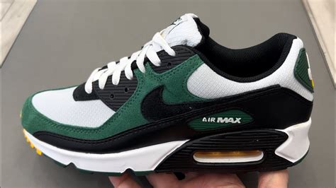 Nike Air Max 90 Pure Platinum Gorge Green Shoes Youtube