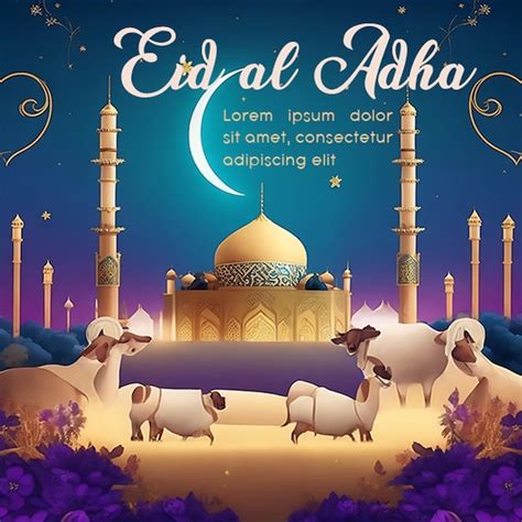 Page Affiche Eid Al Adha Psd Mod Les Psd Gratuits De Haute