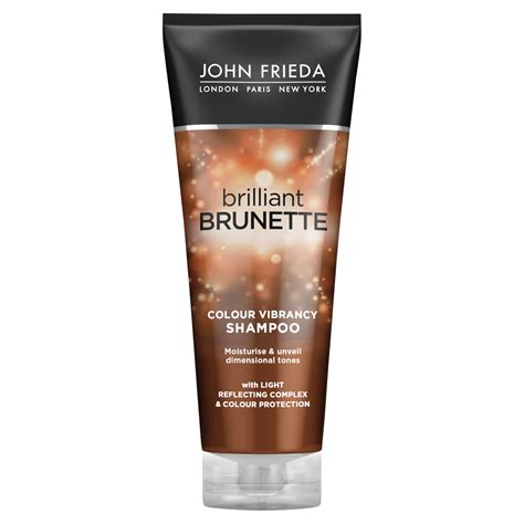 John Frieda Brilliant Brunette Szampon Do Włosów Ciemnych 250 Ml Hebepl