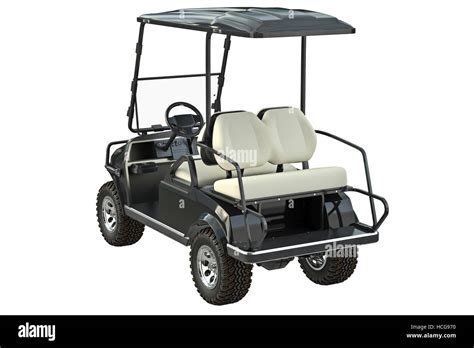 Golf Car Auto Stock Photo Alamy