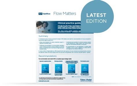 Flow Matters Fisher Paykel Healthcare