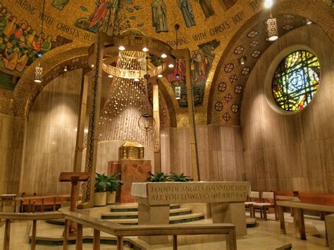 The Blessed Sacrament Chapel At The National Shrine Basilica Of The