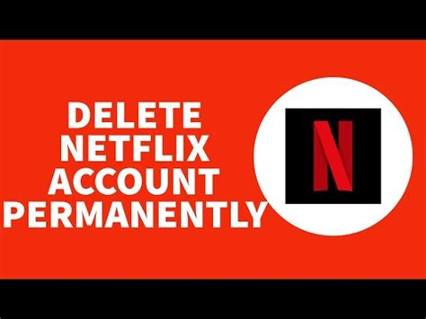 How To Delete Netflix Account Permanently Full Guide Youtube