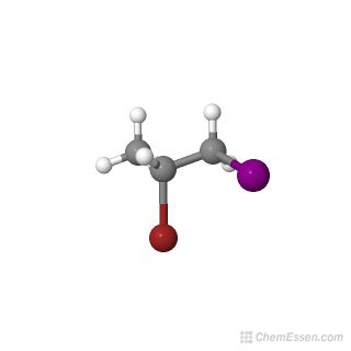 Bromo Iodopropane Structure C H Bri Over Million Chemical