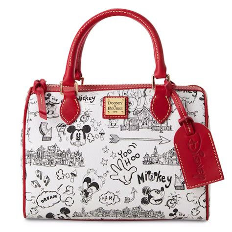 Shopdisney Adds Mickey Mouse Sketch Art Dooney Bourke Bags And Wallet