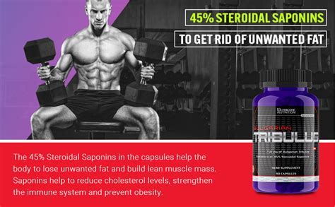Amazon.com: Ultimate Nutrition Bulgarian Tribulus Terrestris for Men ...