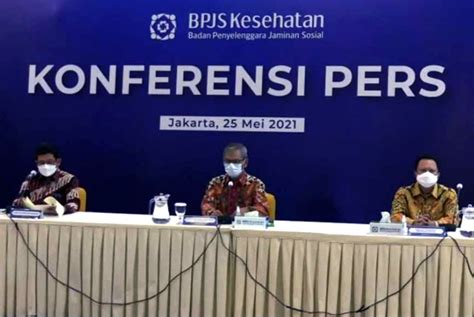 Konferensi Pers Dirut BPJS Kesehatan