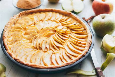 Tarte Aux Pommes La Cr Me Fra Che Gourmande Et R Confortante