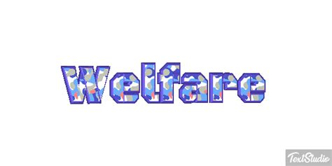 Welfare Word Animated  Logo Designs