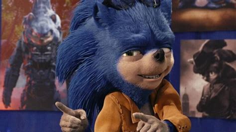 Tico e Teco Sonic feio aparece em novo filme em cena hilária