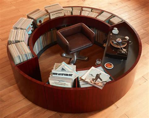 Modbrother Plattenkreisel Circular Vinyl Storage And Record