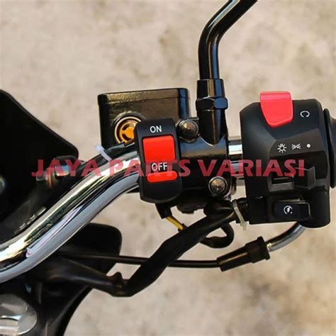 Saklar Lampu Motor On Off Switch Universal Saklar Stang Motor Tombol