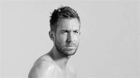 Hd Wallpaper Dj Calvin Harris Headshot Portrait Beard Shirtless