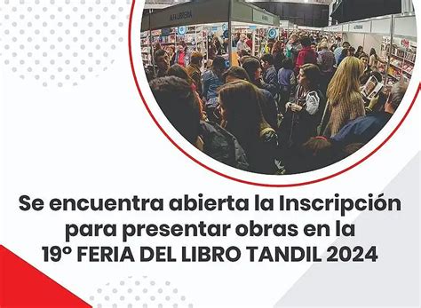 Inscripción abierta para presentar obras en la 19 Feria del Libro