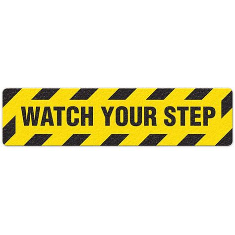 Watch Your Step Floor Sign | incom-manufacturing