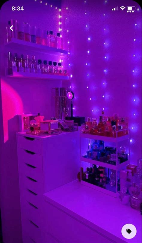 A neon themed aesthetic room 🤍 | Room inspiration bedroom, Neon room ...