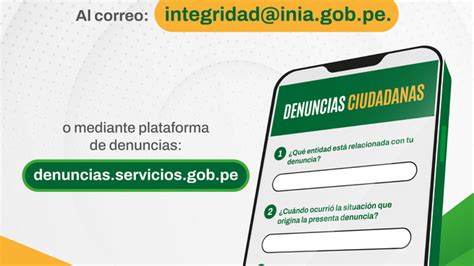 Campañas Instituto Nacional De Innovación Agraria Plataforma Del Estado Peruano