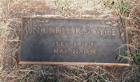 Norris R Joyce 1915 1985 Find A Grave Memorial