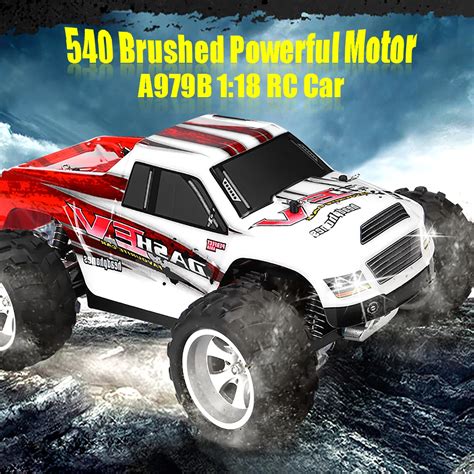 Newest 1 18 WLtoys A979B Truck 2 4G 4WD RC Car 70KM H High Speed Off