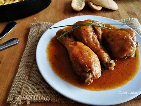 Receta De Muslos De Pollo En Salsa Recetas F Ciles Reunidas