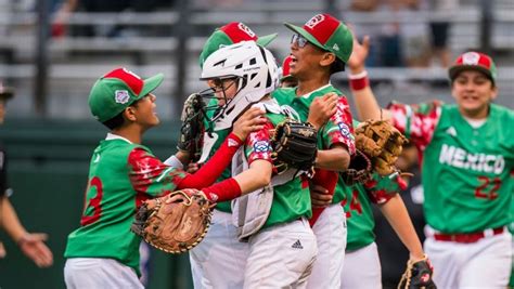 México avanza a la semifinal del Mundial de Ligas Pequeñas de Beisbol