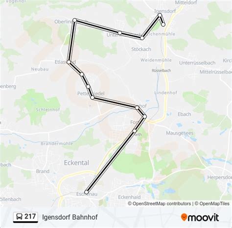 Route Schedules Stops Maps Igensdorf Bahnhof Updated