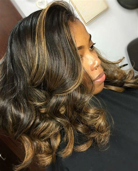 Human Hair Color Black Girls Hair Highlighting Brown Hair On Stylevore