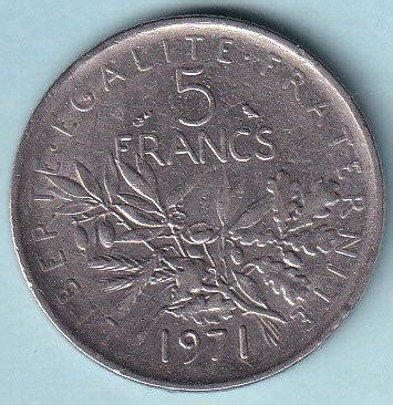 France Francs National Emblem Unc Coinswala