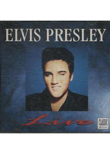 Sebo Do Messias CD Elvis Presley Live