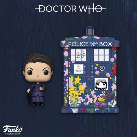 Funko Coming Soon Doctor Who Pop Missy And Floral Tardis Forbiddenplanet